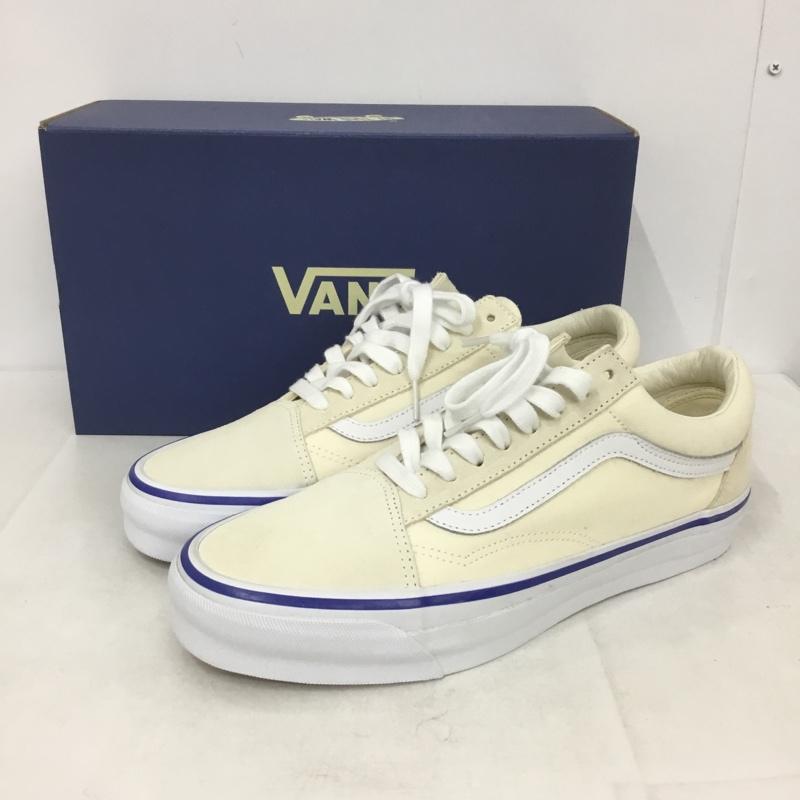バンズ VANS スニーカー スニーカー 507452 28cm ローカット old skool 箱有 28.0cm 無地 白 / ホワイト / X オフホワイト / オフホワイト /  メンズ USED 古着 中古 10139948