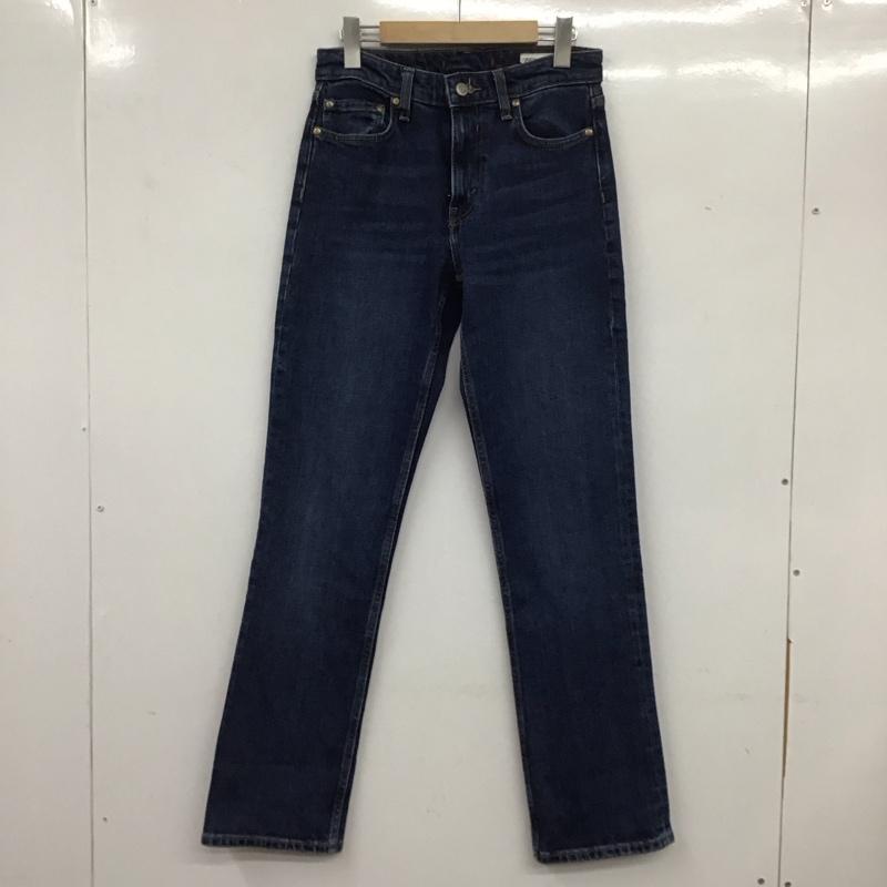 ザラ ZARA パンツ デニム、ジーンズ デニムパンツ スリムパンツ カジュアルパンツ ストレッチパンツ 36 無地 インディゴ / インディゴ /  レディース USED 古着 中古 10133051