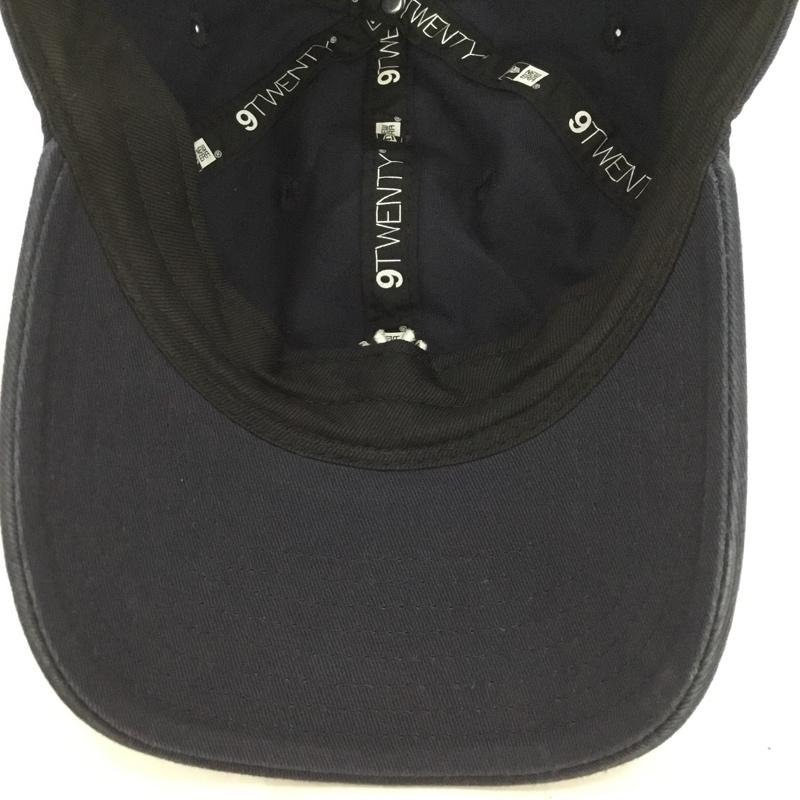 ニューエラ NEW ERA 帽子 キャップ 9TWENTY NY コットン ロゴ、文字 紺 / ネイビー /  メンズ USED 古着 中古 10133543