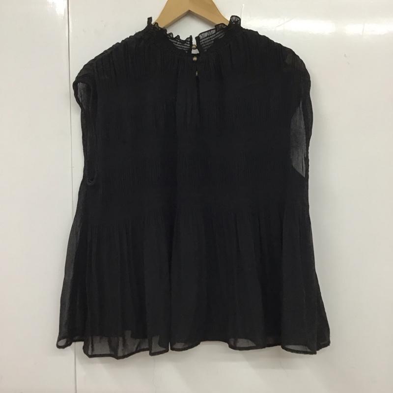 チャオパニック CIAOPANIC シャツ、ブラウス 半袖 ノースリーブ FREE 無地 黒 / ブラック /  レディース USED 古着 中古 10131916