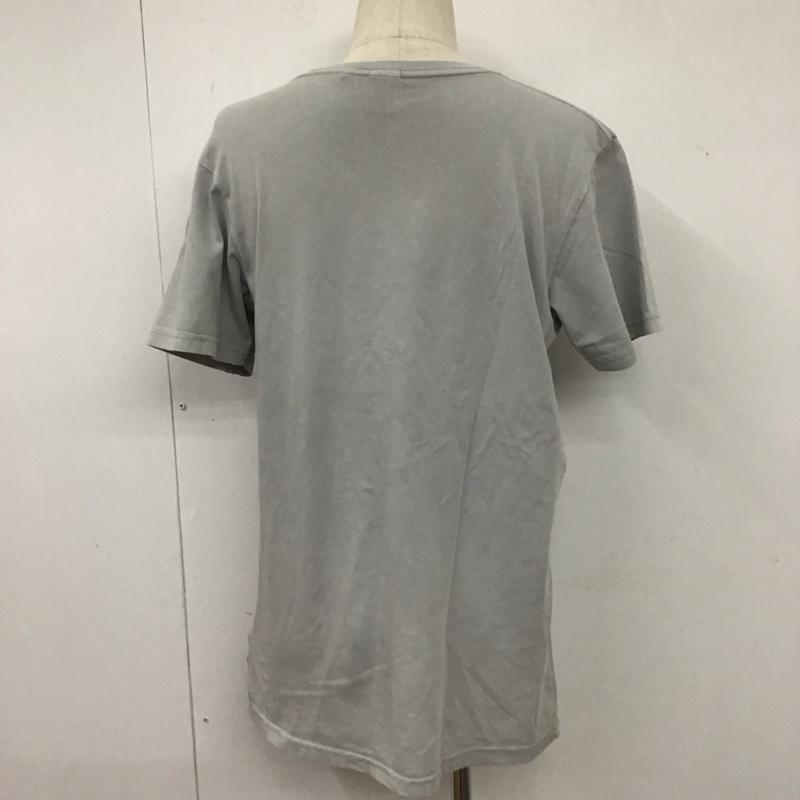 ティーシーエスエス TCSS Tシャツ 半袖 クルーネック ロゴ M プリント 灰 / グレー /  メンズ USED 古着 中古 10107535