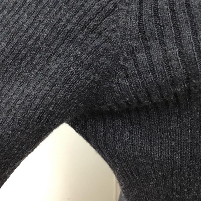 ザラ ZARA カーディガン 長袖 5507 106 407 Vネック ロング丈 M 無地 紺 / ネイビー /  レディース USED 古着 中古 10122489