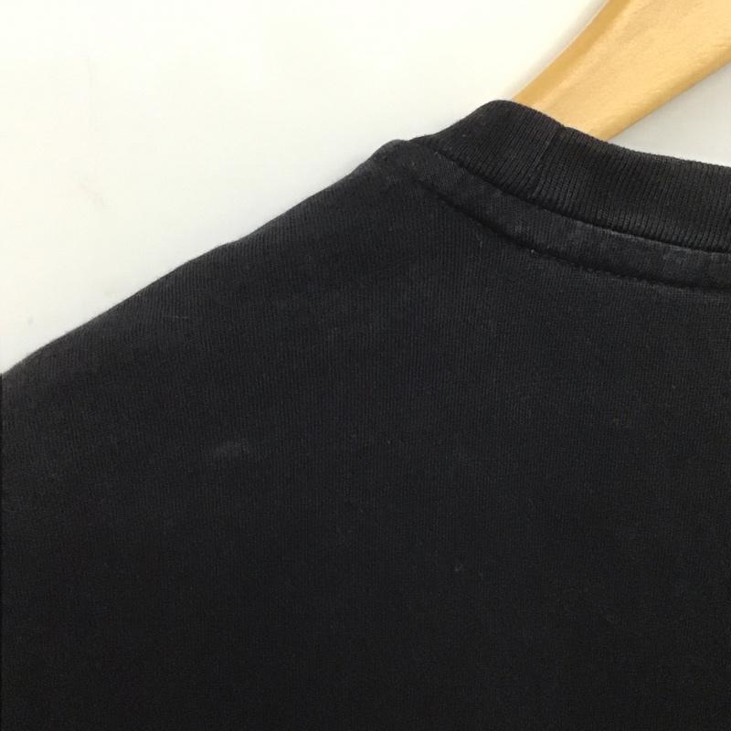 カルバン・クライン Calvin Klein Tシャツ 半袖 K10K104063 クルーネック L ロゴ、文字 黒 / ブラック /  メンズ USED 古着 中古 10140241