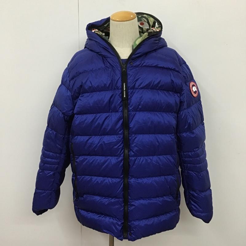 アベイシングエイプ A BATHING APE ジャケット、上着 ダウンジャケット CANADA GOOSE カモ SHARK HOODIE FOR BAPE XXL 総柄 マルチカラー / マルチカラー /  メンズ USED 古着 中古 10106093