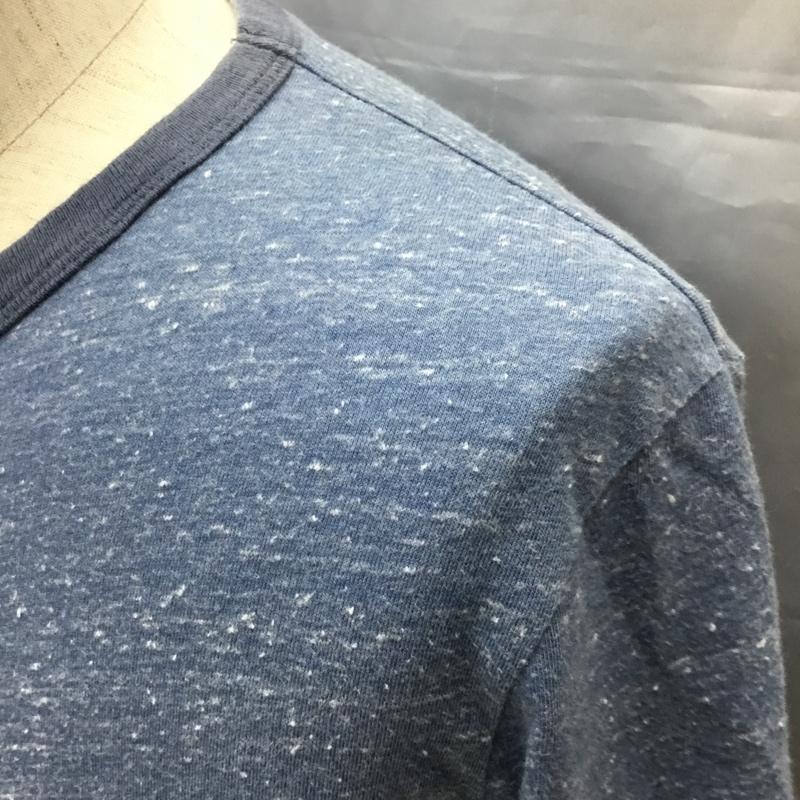 ディーゼル DIESEL Tシャツ 半袖 半袖カットソー プリントTシャツ クルーネックカットソー XS ロゴ、文字 青 / ブルー /  メンズ USED 古着 中古 10114600