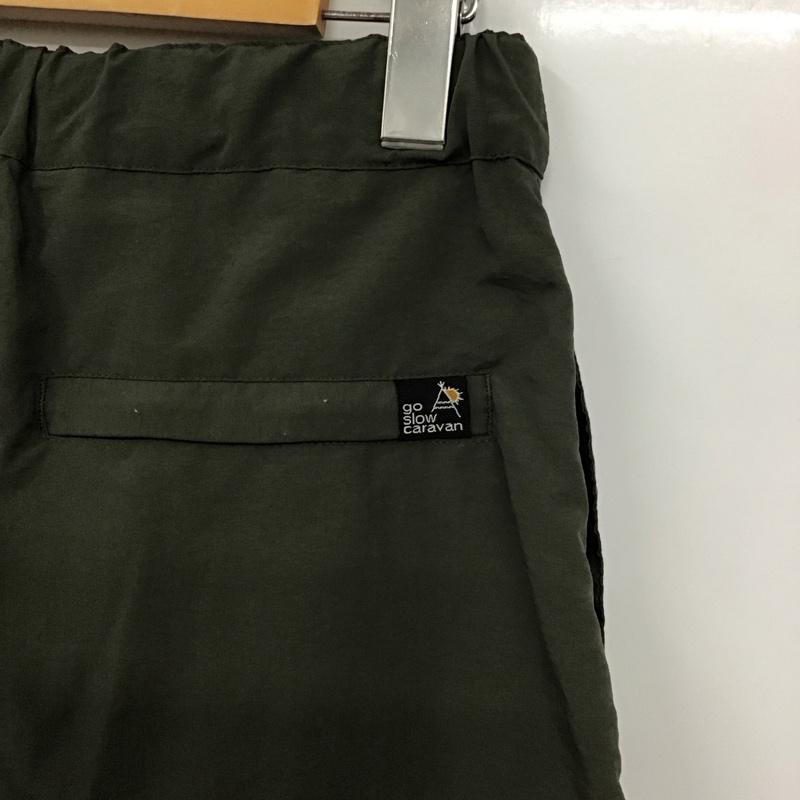 ゴースローキャラバン go slow caravan スカート ロングスカート MEI FREE 無地 カーキ / カーキ /  レディース USED 古着 中古 10131601