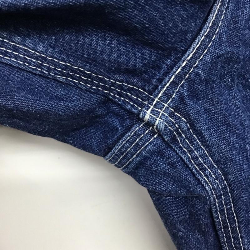 カーハート Carhartt パンツ デニム、ジーンズ デニムパンツ ワイドパンツ カジュアルパンツ 34インチ 無地 インディゴ / インディゴ /  メンズ USED 古着 中古 10151123
