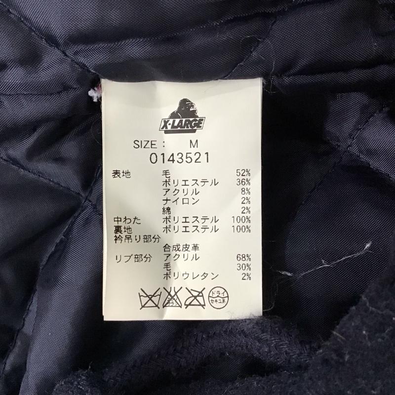 エクストララージ XLARGE ジャケット、上着 ジャケット、ブレザー カラージャケット カジュアルジャケット アウター M ロゴ、文字 紺 / ネイビー /  メンズ USED 古着 中古 10123123