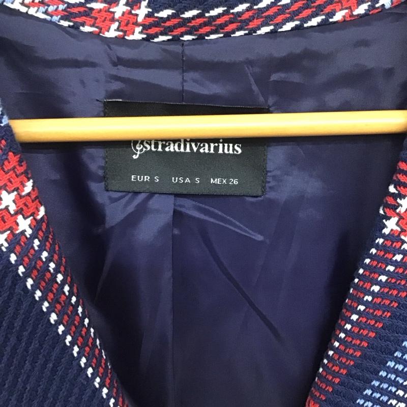 ストラディバリウス stradivarius コート コート一般 S チェック マルチカラー / マルチカラー /  レディース USED 古着 中古 10140915