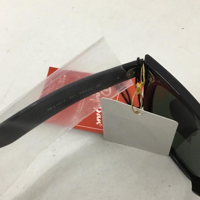 レイバン Ray-Ban めがね・サングラス サングラス RB2140-F WAYFARER カラーレンズ ケース付き ロゴ、文字 黒 / ブラック /  メンズ USED 古着 中古 10129417