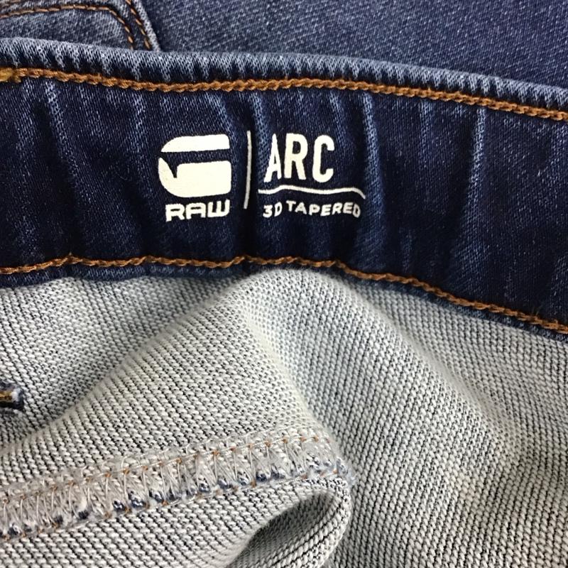 ジースターロゥ G-STAR RAW パンツ デニム、ジーンズ デニムパンツ スリムパンツ ストレッチパンツ ジーンズ 28インチ 無地 インディゴ / インディゴ /  メンズ USED 古着 中古 10118242