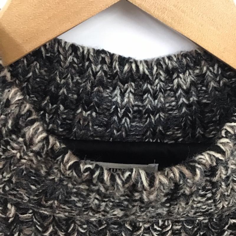 ムルーア MURUA ワンピース ミニスカート 012210301501 メランジニットドッキングワンピース 2  黒 / ブラック /  レディース USED 古着 中古 10130969
