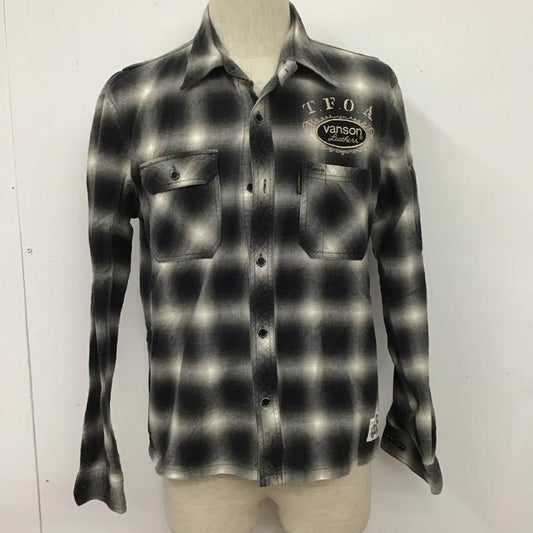 ヴァンソン VANSON シャツ、ブラウス 長袖 長袖シャツ カラーシャツ ポケットシャツ 長袖カットソー チェックシャツ L チェック マルチカラー / マルチカラー /  メンズ USED 古着 中古 10108010