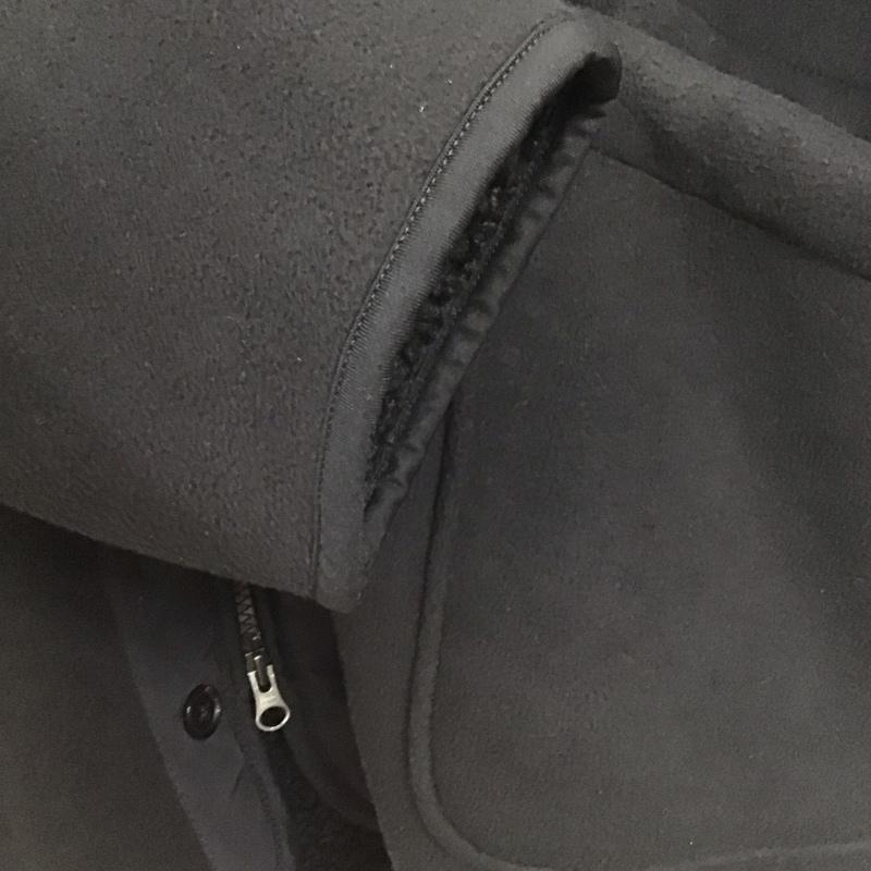 ユニクロ UNIQLO ジャケット、上着 ジャケット、ブレザー 341-423112 EngineeredGarments 19aw ノーカラーフリースコート XL 無地 紺 / ネイビー /  メンズ USED 古着 中古 10144603
