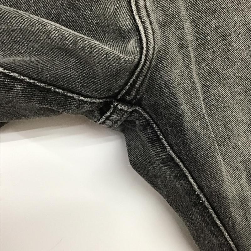 ゲス Guess パンツ デニム、ジーンズ デニムパンツ スリムパンツ カジュアルパンツ 30インチ ロゴ、文字 灰 / グレー /  メンズ USED 古着 中古 10143861