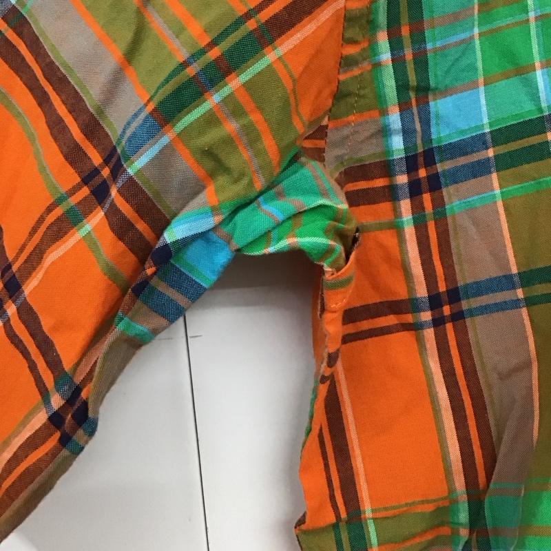 ラルフローレン RALPHLAUREN シャツ、ブラウス 半袖 半袖シャツ チェックシャツ ボタンダウンシャツ M チェック マルチカラー / マルチカラー /  ボーイズ USED 古着 中古 10128764