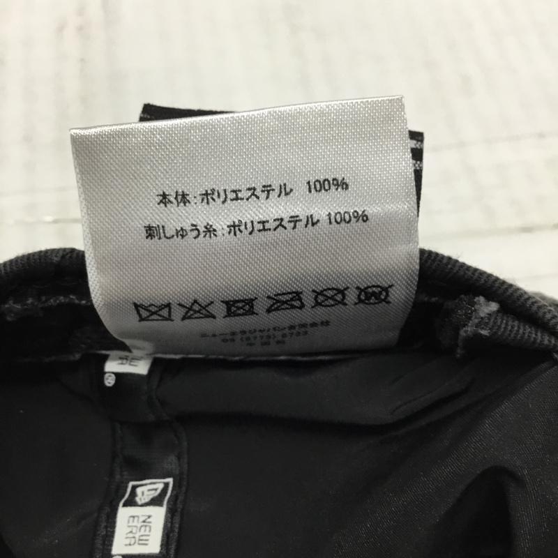 ニューエラ NEW ERA 帽子 キャップ POLIQUANT コラボレーション ロゴ、文字 黒 / ブラック /  メンズ USED 古着 中古 10110173