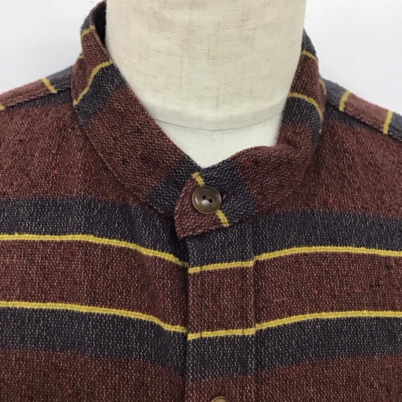 テンダーロイン TENDERLOIN シャツ、ブラウス 長袖 長袖シャツ カラーシャツ チェックシャツ カジュアルシャツ XL プリント マルチカラー / マルチカラー /  メンズ USED 古着 中古 10115943