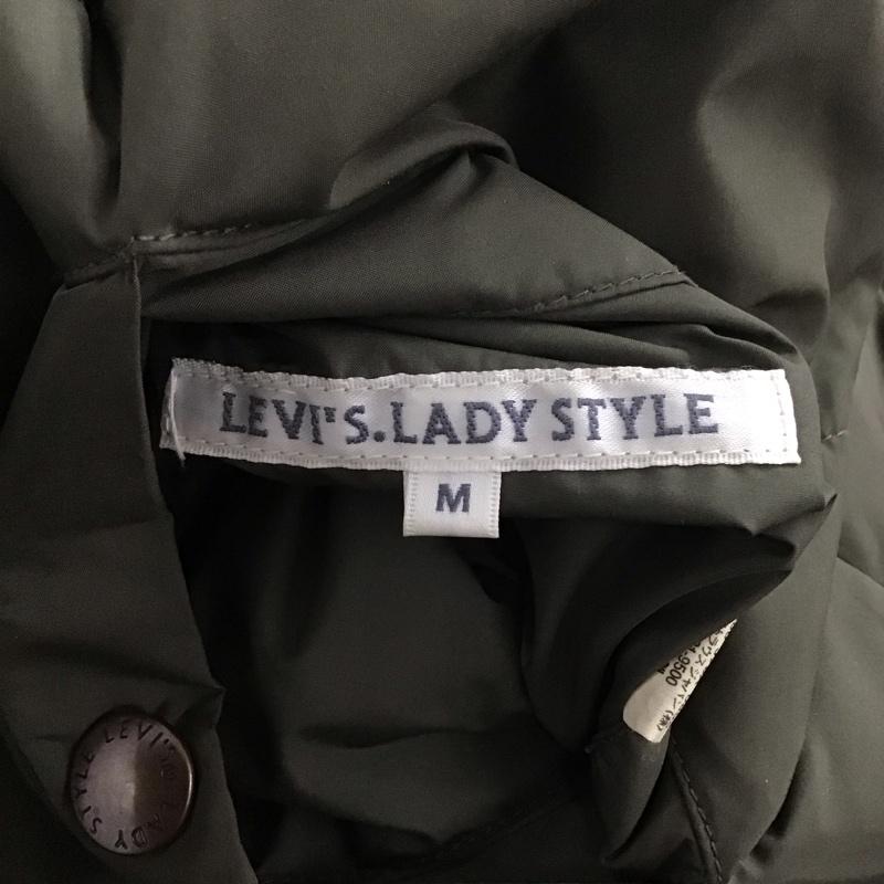 リーバイス Levi s ベスト ベスト ダウンベスト M 無地 カーキ / カーキ /  レディース USED 古着 中古 10141716