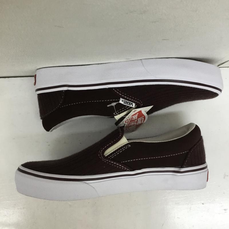バンズ VANS スリッポン スリッポン V98CF RK SLIPON 24.0cm 無地 茶 / ブラウン / X 白 / ホワイト /  レディース USED 古着 中古 10144211