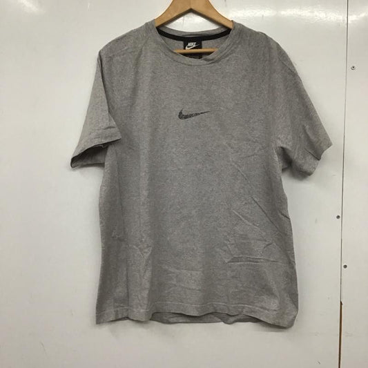 ナイキ NIKE Tシャツ 半袖 ck2979-902 半袖カットソー プリントTシャツ スポーツウェア L ロゴ、文字 灰 / グレー /  メンズ USED 古着 中古 10139532