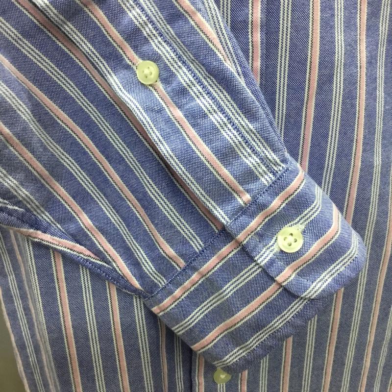ポロラルフローレン POLO RALPH LAUREN シャツ、ブラウス 長袖 長袖シャツ カラーシャツ 長袖カットソー ストライプシャツ M ストライプ マルチカラー / マルチカラー /  メンズ USED 古着 中古 10116706