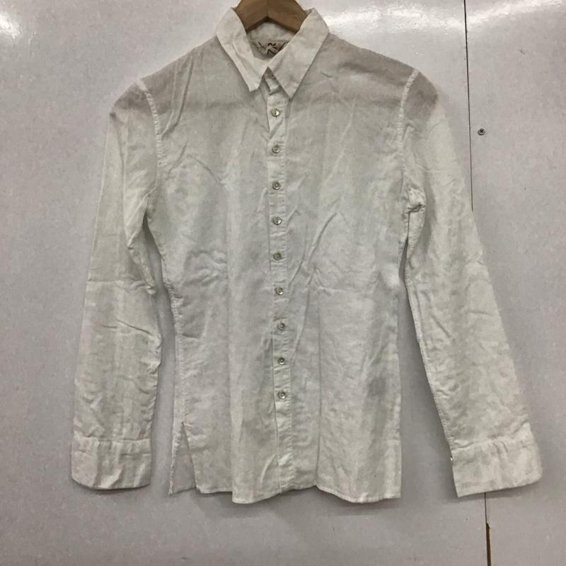 フォーティーファイブアールピーエム 45RPM シャツ、ブラウス 長袖 2 無地 白 / ホワイト /  レディース USED 古着 中古 10140793