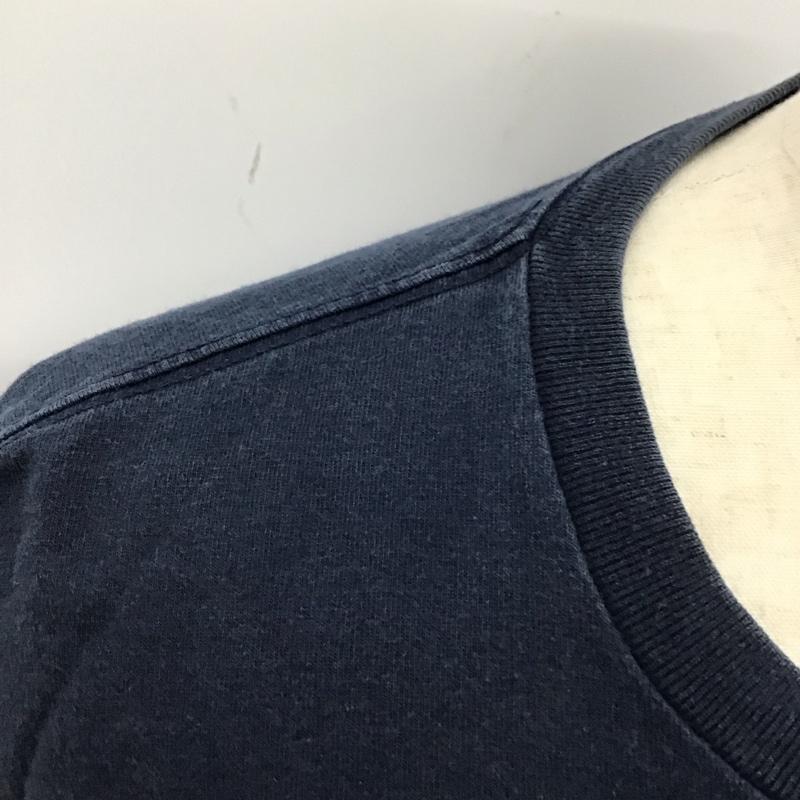 アベイシングエイプ A BATHING APE Tシャツ 半袖 マイロ 王冠 XL プリント 紺 / ネイビー /  メンズ USED 古着 中古 10116332