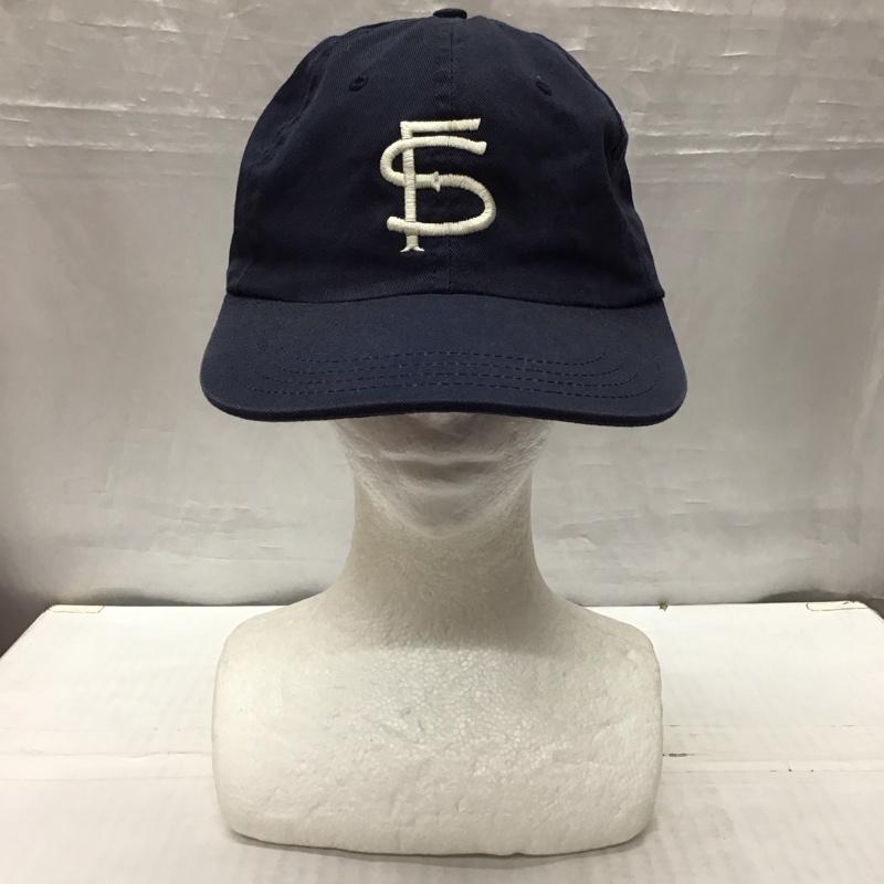 クーパーズタウンボールキャップ Cooperstown Ball Cap 帽子 キャップ FS CAP 刺繍 紺 / ネイビー /  メンズ USED 古着 中古 10120224