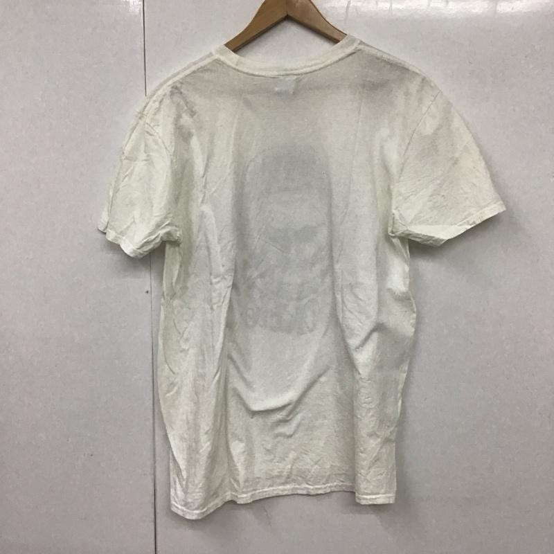 古着 USED Tシャツ 半袖 半袖カットソー プリントTシャツ クルーネックカットソー XL プリント 白 / ホワイト /  メンズ USED 古着 中古 10130118