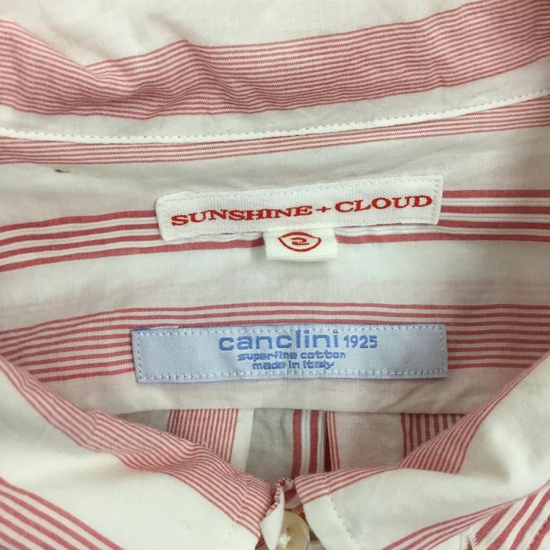 サンシャイン プラス クラウド SUNSHINE+CLOUD シャツ、ブラウス 長袖 ボタンダウンシャツ 2 ストライプ マルチカラー / マルチカラー /  メンズ USED 古着 中古 10108982