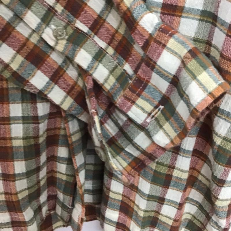 エディーバウアー Eddie Bauer シャツ、ブラウス 長袖 ボタンダウンシャツ M チェック マルチカラー / マルチカラー /  メンズ USED 古着 中古 10141191
