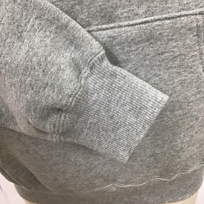 チャンピオン Champion パーカー 長袖 M 無地 灰 / グレー /  メンズ USED 古着 中古 10108015
