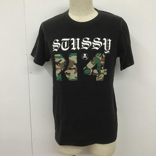 ステューシー STUSSY Tシャツ 半袖 S プリント 黒 / ブラック /  メンズ USED 古着 中古 10106085