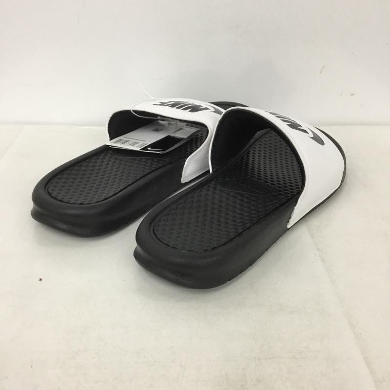 ナイキ NIKE サンダル サンダル 343880-100 ベナッシ JDI 27cm タグ付き 27.0cm ロゴ、文字 白 / ホワイト / X 黒 / ブラック /  メンズ USED 古着 中古 10140167