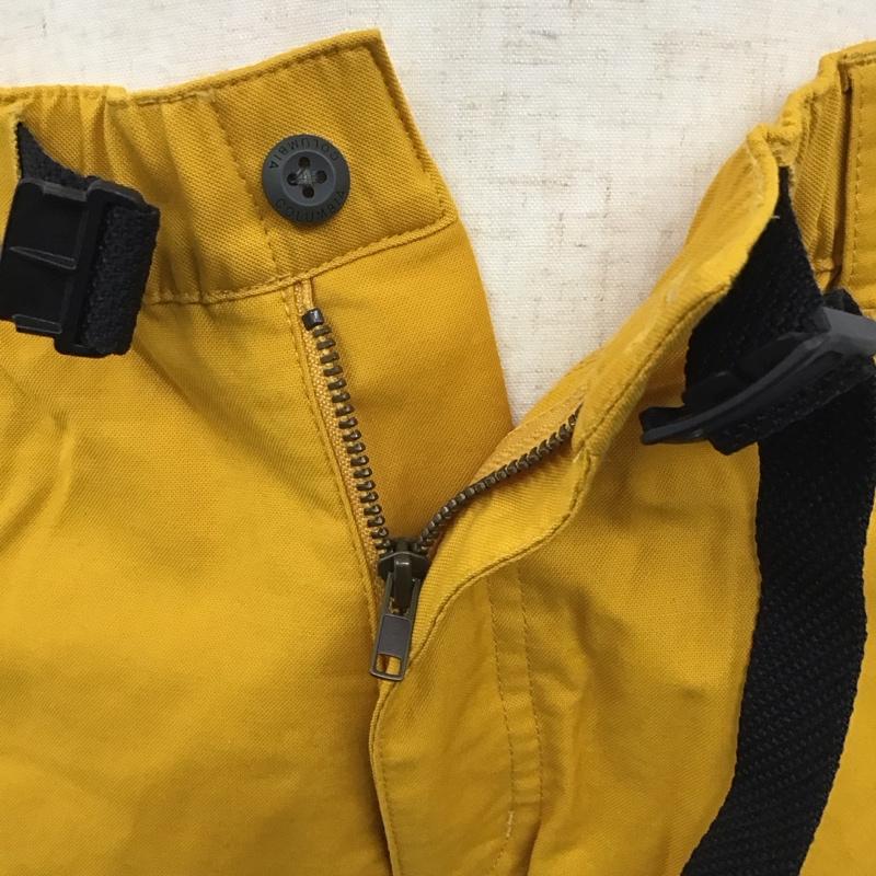 コロンビア Columbia パンツ ショートパンツ ショートパンツ ハーフパンツ カジュアルパンツ L ロゴ、文字 黄 / イエロー /  メンズ USED 古着 中古 10114569