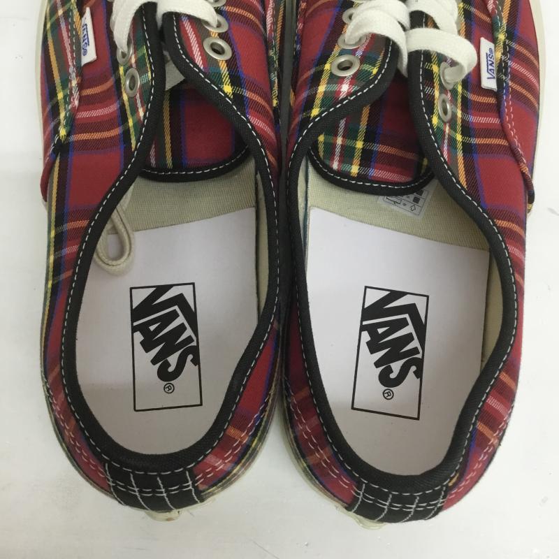 バンズ VANS スニーカー スニーカー VN0A5KX4RGR1 Authentic44D 28.5cm チェック 赤 / レッド /  メンズ USED 古着 中古 10109015