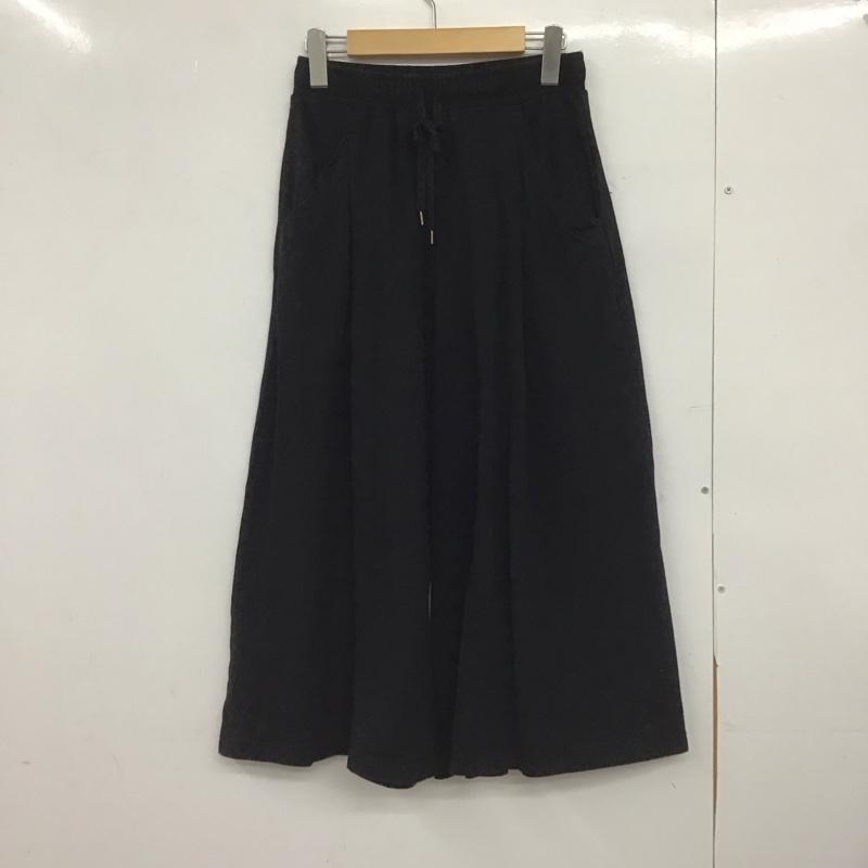 ニコアンド niko and... ボトムス ボトムス NKN35503AD スウェットタックスカーチョ M 無地 黒 / ブラック /  レディース USED 古着 中古 10148547