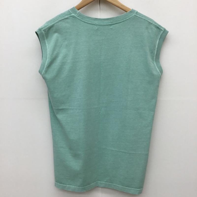 ロデオクラウンズ Rodeo Crowns カットソー 半袖 ノースリーブカットソー FREE 無地 薄緑 / ライトグリーン /  レディース USED 古着 中古 10134394