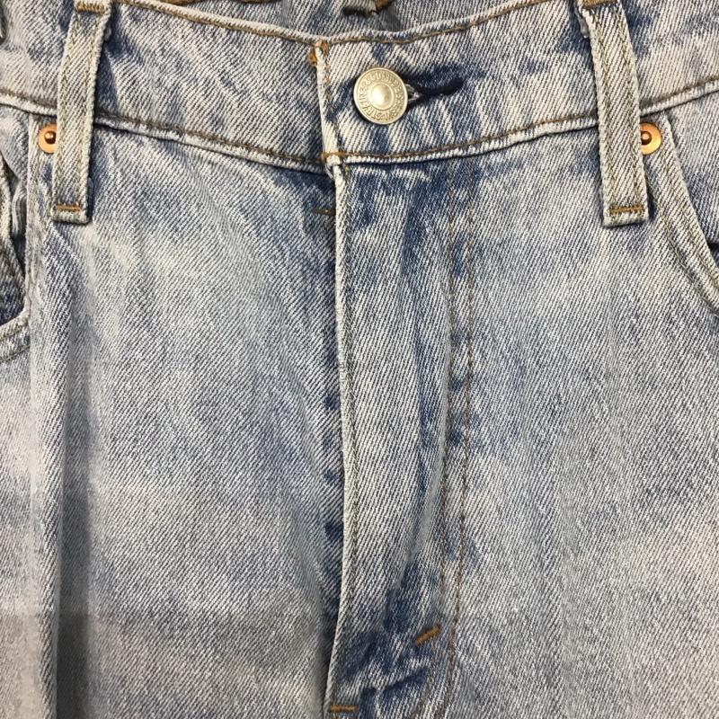 リーバイストラウスアンドコー Levi Strauss & co. パンツ デニム、ジーンズ デニムパンツ ワイドパンツ カジュアルパンツ ストレッチパンツ 34インチ 無地 インディゴ / インディゴ /  メンズ USED 古着 中古 10141516