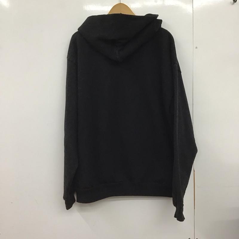 ロサンゼルスアパレル LOS ANGELES APPAREL パーカー 長袖 長袖パーカー プルオーバーパーカー スウェット XL 無地 黒 / ブラック /  メンズ USED 古着 中古 10148307