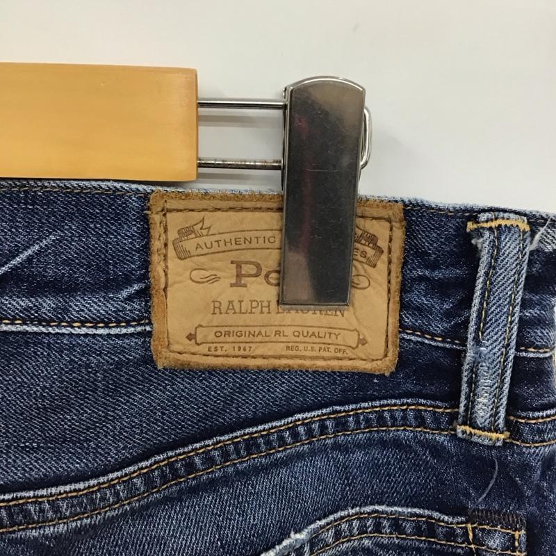 ポロラルフローレン POLO RALPH LAUREN パンツ デニム、ジーンズ 34インチ 無地 インディゴ / インディゴ /  メンズ USED 古着 中古 10117204