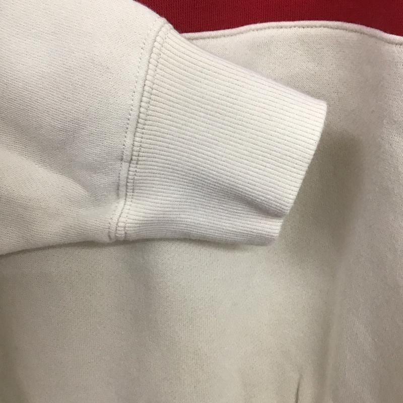 マウジー MOUSSY トレーナー 長袖 028CA590-5230 スウェット 裏起毛 FREE ロゴ、文字 アイボリー / アイボリー / X 黒 / ブラック / X 赤 / レッド /  レディース USED 古着 中古 10144097