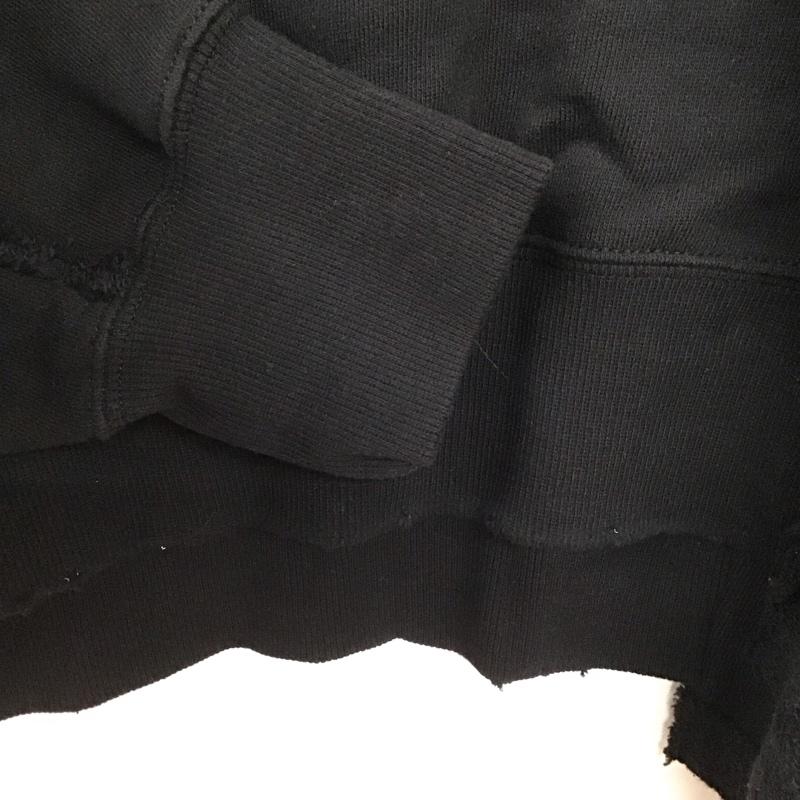 ローリーズファーム LOWRYS FARM トレーナー 長袖 1 無地 黒 / ブラック /  レディース USED 古着 中古 10141590