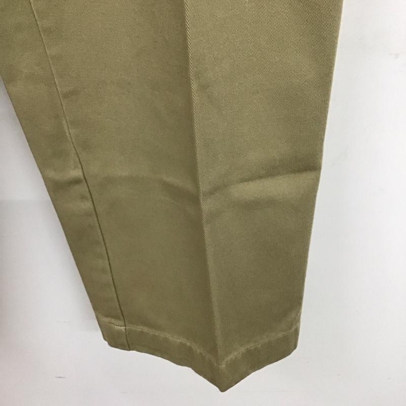 ポロバイラルフローレン Polo by RALPH LAUREN パンツ チノパン チノパン カジュアルパンツ ワイドパンツ ストレートパンツ 32インチ 無地 ベージュ / ベージュ /  メンズ USED 古着 中古 10112800