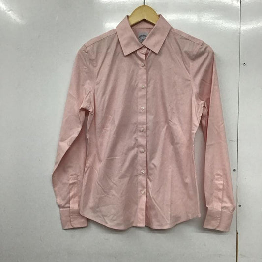 ブルックスブラザーズ BROOKS BROTHERS シャツ、ブラウス 長袖 無地 桃 / ピンク /  レディース USED 古着 中古 10146384