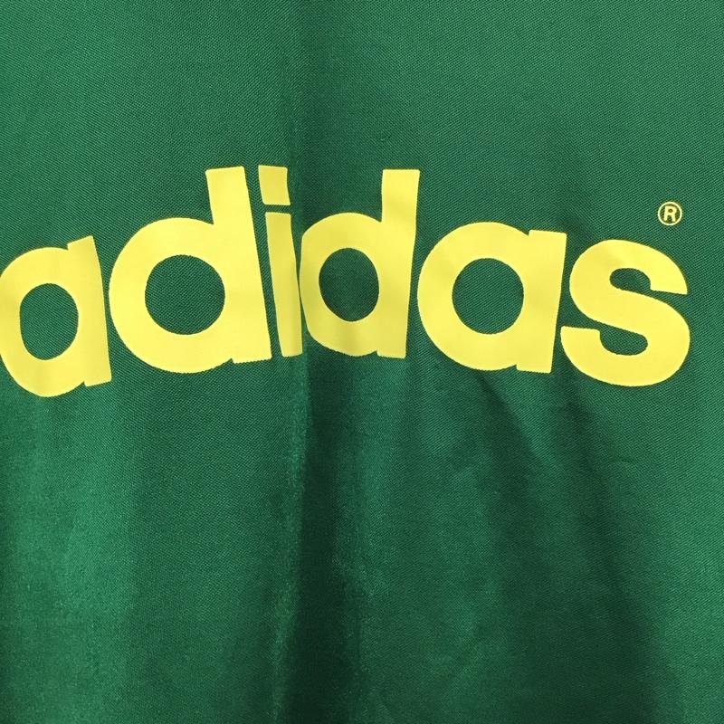 アディダス adidas Tシャツ 半袖 ロゴ、文字 緑 / グリーン /  メンズ USED 古着 中古 10128480
