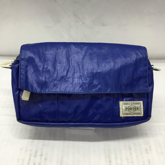 ポーター PORTER ショルダーバッグ ショルダーバッグ ロゴ、文字 青 / ブルー /  レディース USED 古着 中古 10107882