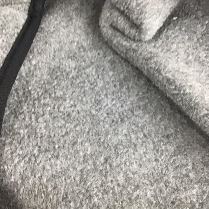 ザノースフェイス THE NORTH FACE ジャケット、上着 ジャンパー、ブルゾン nl-3205 フリースジャケット ジップアップジャケット アウター LL ロゴ、文字 黒 / ブラック / X 灰 / グレー /  メンズ USED 古着 中古 10107541
