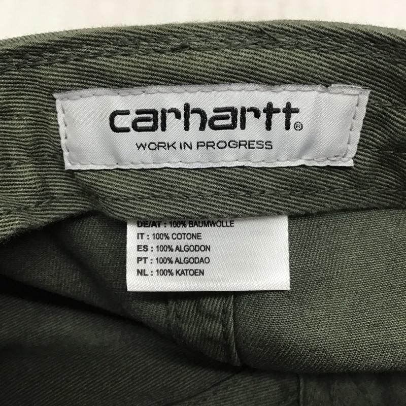 カーハート Carhartt 帽子 キャップ I023750 MADISON LOGO CAP ワンポイント カーキ / カーキ /  メンズ USED 古着 中古 10115678